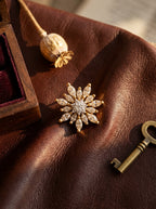 Sophisticated Sparkle Studs | Diamond Studded | Gold Plated