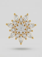 Sophisticated Sparkle Studs | Diamond Studded | Gold Plated