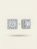 Micro Silver Studs | Diamond Studded | Delicate Design