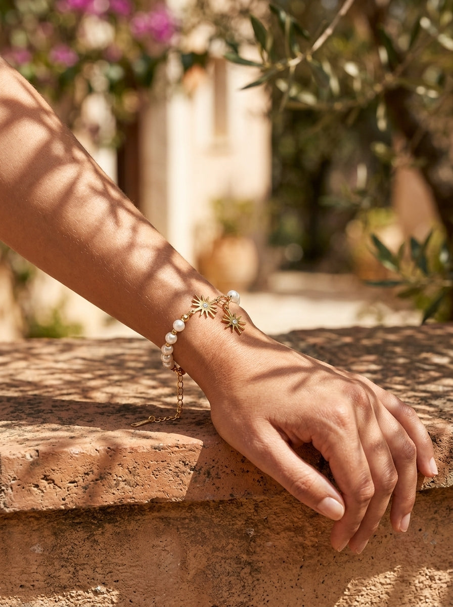 Luxe Chain Link Bracelet | 18K Gold Plated Stainless Steel | Adjustable