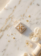 Petite Brilliance Studs | Diamond Studded | Gold Plated