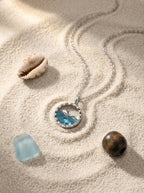 Ocean Whale Pendant | Playful Design | Silver Plated